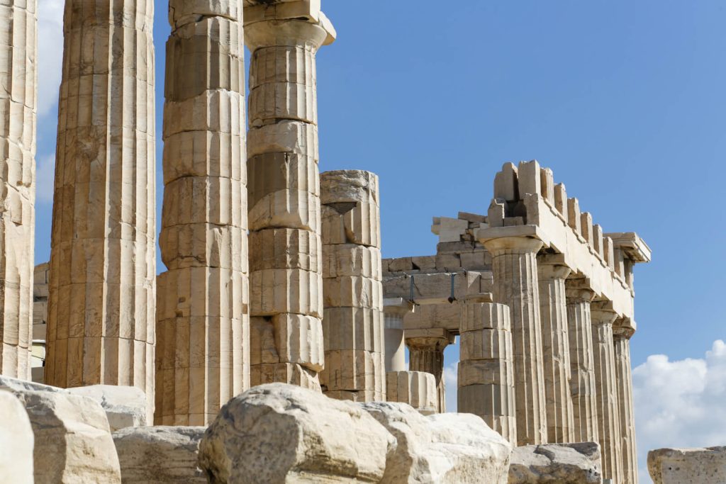 Parthenon in November